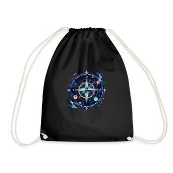 Boussole - Sac de sport léger - noir - Devant