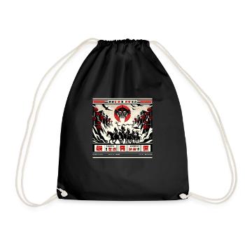 Journey to the West Chinese Style Poster - Drawstring Bag - black - Front