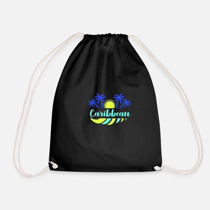 Caribbean - Turnbeutel - Schwarz