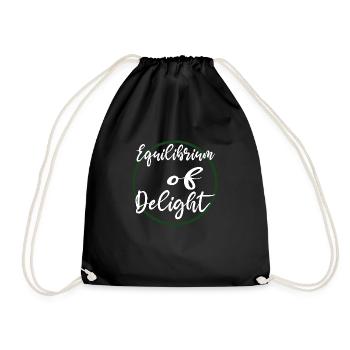 Geek Joyous Journey Anniversaire Humour Joie intérieure - Sac de sport léger - noir - Devant