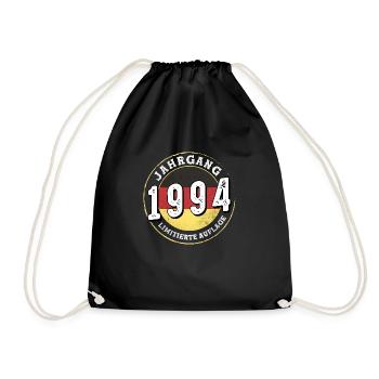 Limitierte Auflage 30 ans Jahrgangs 1994 - Sac de sport léger - noir - Devant