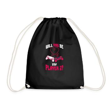 Serez-vous mon joueur 2 - Sac de sport léger - noir - Devant