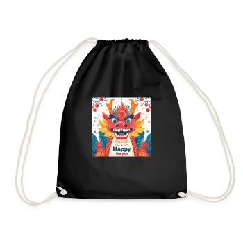 Le T-Shirt Porte-Bonheur du Nouvel An Chinois - Sac de sport léger - noir - Devant