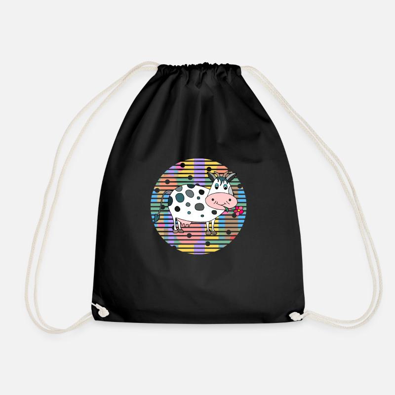 Vache - Sac de sport léger - noir