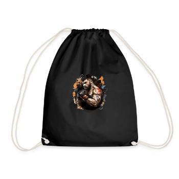 Combattant - Sac de sport léger - noir - Devant