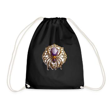 Araignée - Sac de sport léger - noir - Devant