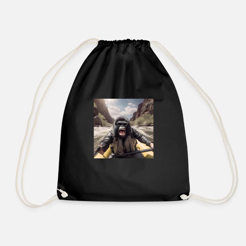 Rafting Gorille - Sac de sport léger - noir