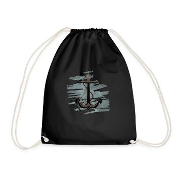 Ancre - Sac de sport léger - noir - Devant