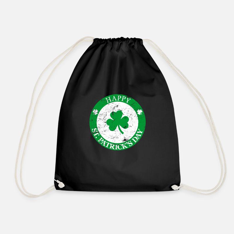 Alles Gute zum St. Patricks Day - Turnbeutel - Schwarz