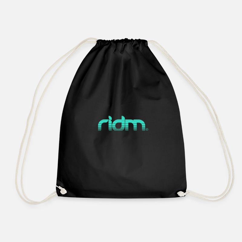 ridm striped - Turnbeutel - Schwarz