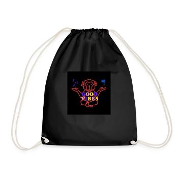Ondes positives - Sac de sport léger - noir - Devant