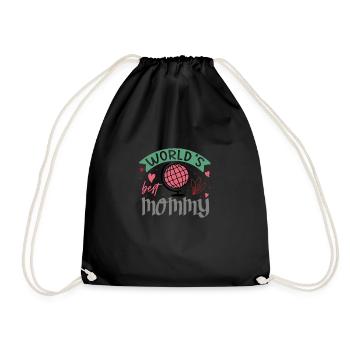 LA MEILLEURE MAMAN DU MONDE - Sac de sport léger - noir - Devant