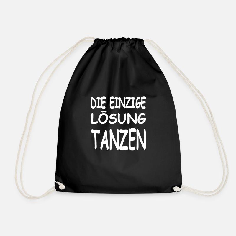 Tanzen - Turnbeutel - Schwarz