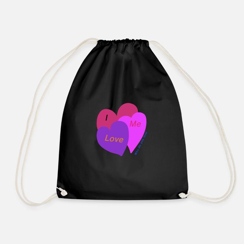 Aimez-moi - Sac de sport léger - noir