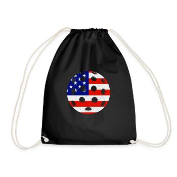 Pickleball USA BALL - Sac de sport léger - noir - Devant