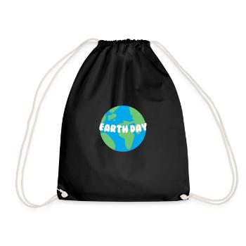 Jour de la Terre - Sac de sport léger - noir - Devant