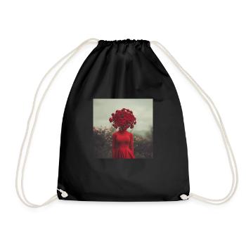 Roses - Sac de sport léger - noir - Devant