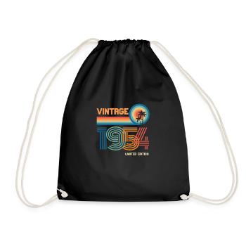 Vintage 1954 limited edition - Sac de sport léger - noir - Devant