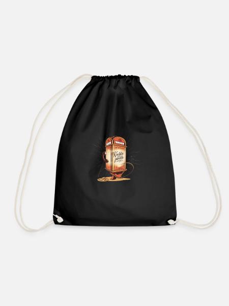 N'OUBLIE JAMAIS TELEPHONE - Sac de sport léger - noir