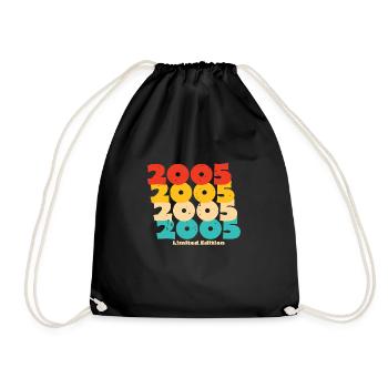 2005: Limited Edition - 19th Anniversary - Drawstring Bag - black - Front
