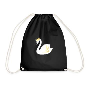 Cygne Doré - Sac de sport léger - noir - Devant