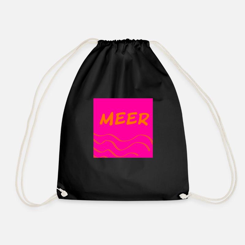 Mer - Sac de sport léger - noir