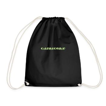 Logo "Capricorne" - Sac de sport léger - noir - Devant