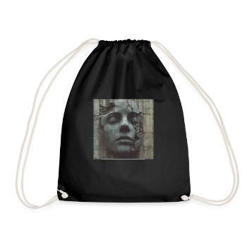 Face à un géant mystiquement sublime - Sac de sport léger - noir - Devant