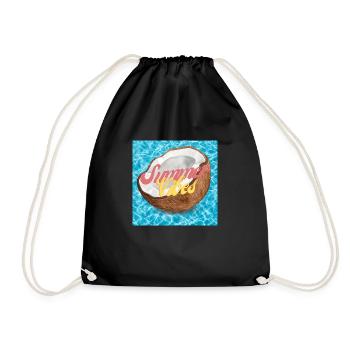 Ambiance estivale - Sac de sport léger - noir - Devant