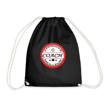 Approuvé meilleur COACH - Sac de sport léger - noir - Devant