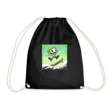 Skully Pete - Turnbeutel - Schwarz - Vorne