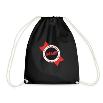 Best GODFATHER - Drawstring Bag - black - Front