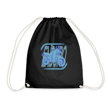 Escape Enduro - Drawstring Bag - black - Front