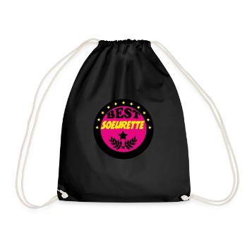 BEST SOEURETTE - Sac de sport léger - noir - Devant