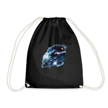 Diplomatic missions in space - Drawstring Bag - black - Front