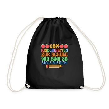 Parents Enfant Primaire Inscription en première année - Sac de sport léger - noir - Devant