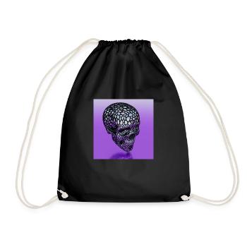 CRANE POURPRE - Sac de sport léger - noir - Devant