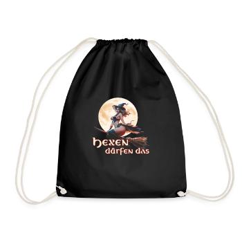 Witches are allowed to do that 2024 01 - Drawstring Bag - black - Front