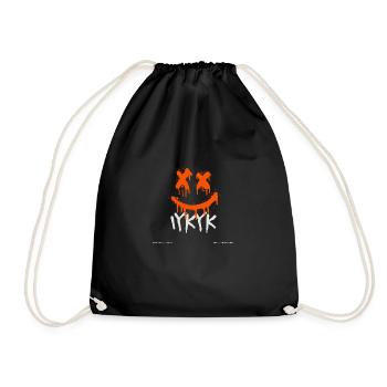 Professor Botanical - IYKYK - Drawstring Bag - black - Front