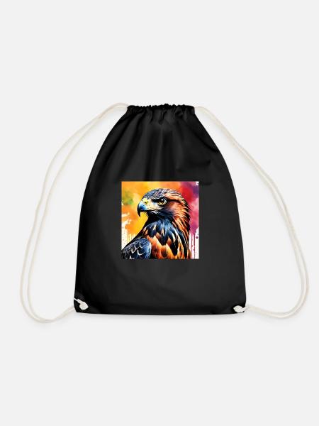 Faucon - Sac de sport léger - noir