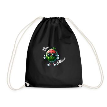 Melon frais - Sac de sport léger - noir - Devant