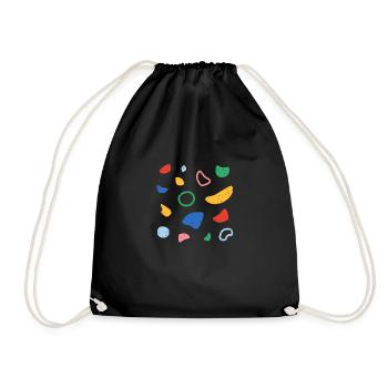 Mur d’escalade Grandes Prises - Sac de sport léger - noir - Devant