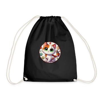 Soft Kitty Gifts - Drawstring Bag - black - Front
