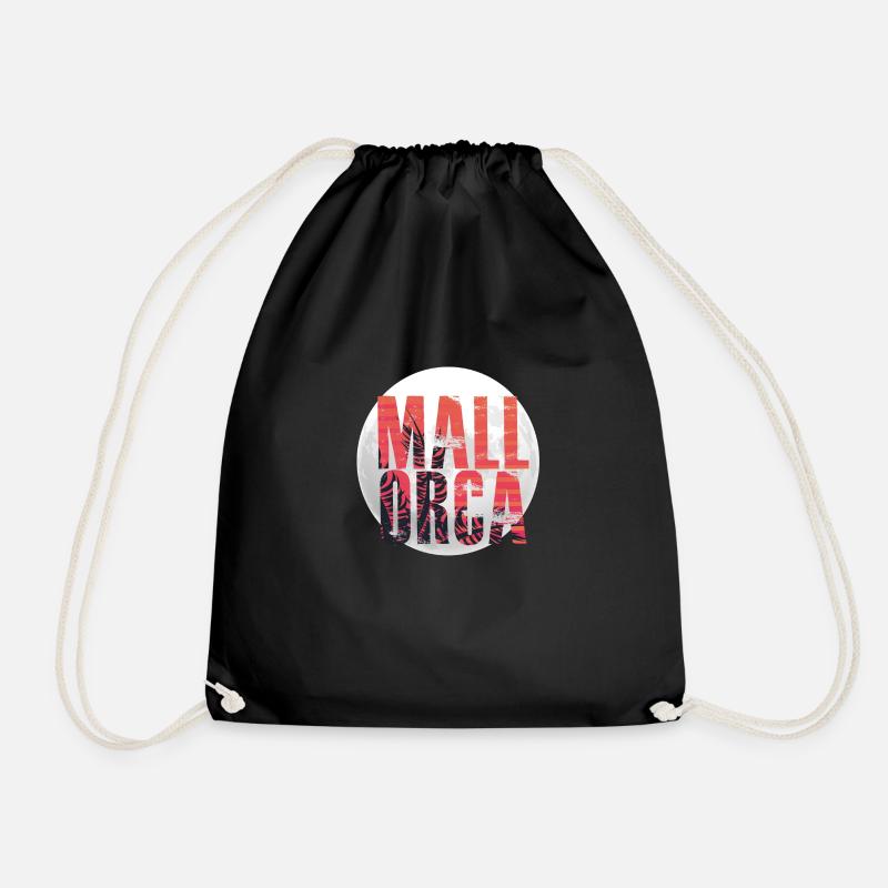 Malle Mallirca - Turnbeutel - Schwarz