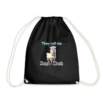 Angel of Death - Drawstring Bag - black - Front
