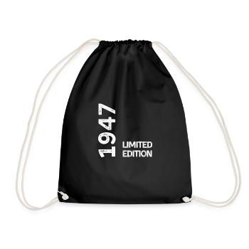1947 Limited Edition - Drawstring Bag - black - Front