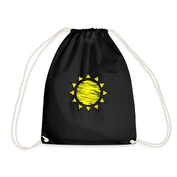 Dim 01 - Sac de sport léger - noir - Devant