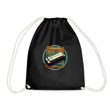 Harmonica Wanted - Sac de sport léger - noir - Devant