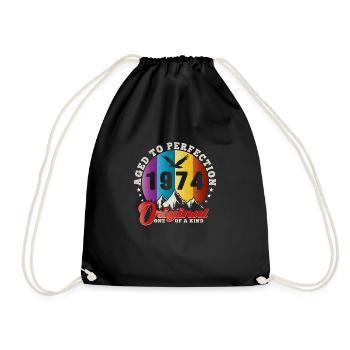 Perfection 1974 -50th Anniversary,Original - Drawstring Bag - black - Front