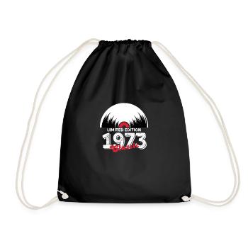Limited edition 1973 Classic vinyl - Drawstring Bag - black - Front